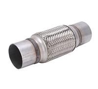 2.5x10in Exhaust Flex Pipe Stainless Steel Corrugated Flexible Joint Tube for Car Trucks