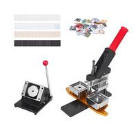 2.5x2.5 Inch Fridge Magnet Button Maker Machine Diy Custom Picture Square Badge Making
