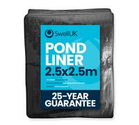 (2.5x2.5m) Swell UK 25 Year Guarantee Heavy Duty Pond Liner