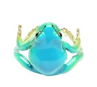 2.5x2.5x2cm Frog Rings, Latest Tree Frog Ring, Novelty Animal Finger Ring, Creative Beautiful Frog Ring, Open Frog Delicate Ring Jewelry, Se référer au descriptif, Metal, Refer to description
