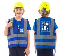 2-5Year Kids High Visibility Vest children Hi Vis Waistcoat