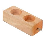 2/6 Holes Friction Block Physics Experiment Equipment Wood Block With Hook Teaching Instruments For Educational Use
