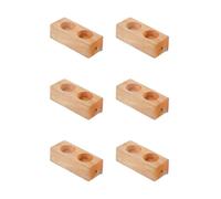 2/6 Holes Friction Blocks Physical And Mechanical Experimental Equipment Wood Block With Hook Physics Teaching Tool 2 6 Friction Wood Physics Experiment Equipment For Teens