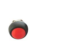 2/6 PCS,Round Push Button Switch,PBS-33A Self-Locking/33B Self-reset,2Pin,12mm,3A 250VAC/1A 125VAC(Black 33B,2pcs)