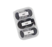 2. 60-Count Multi-Color Foot Grinding Sheets with Metal Handle Quick Swap Dead Skin Removal Tool for Daily Care Files