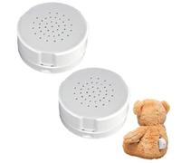 2 60-Second Voice Recorder - Custom Messages, Stuffed Animal Voice Box, 60 Seconds Button Sound Box