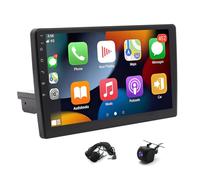 2+64G 1 Din Android 14 Car Stereo for Transit Custom 2018-2023, 10 inch Touchscreen Display Radio Multimedia Player Head Unit with Carplay Android Auto GPS Navigation SWC DAB+ Split Screen Bluetooth