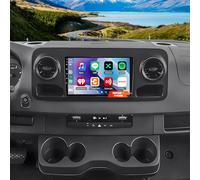 2+64G 10.1 inch Double Din Android 14 Car Stereo for Mercedes-Benz Sprinter 2018-2022 Radio Upgrade GPS Navi Head Unit Touch Screen w/Wireless Carplay Android Auto-/FM/SWC/WiFi/Bluetooth/Backup Camera