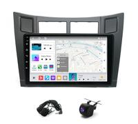 2+64G Android 14 for Toyota Yaris XP90 2005-2012 Radio Head Unit, 9 Inch Touchscreen Carplay for Yaris XP90 Radio Upgrade Bluetooth Backup Camera 2 Din Radio Carplay Android GPS Navigation WiFi SWC