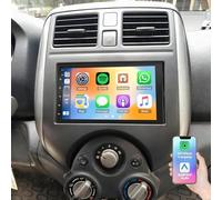 2+64G Android 15 Car Stereo For NISSAN VERSA 2012-2019 Radio Double Din Head Unit 7 Inch Touchscreen GPS Navi for Carplay Android Auto WiFi Bluetooth FM