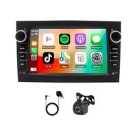 2+64G Car Navigation 7-Inch Android 14 MP5 Player Car Stereo Radio GPS WiFi Bluetooth with CarPlay/Android Auto Car Player for Opel Vauxhall Astra 2004-2009 Corsa 2006-2011