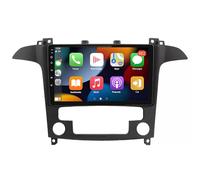 2+64G Car Radio Stereo for Ford S-Max 2007-2015 with Wireless Carplay Android, 9 inch Android 13 Touch Screen Double Din Car Stereo GPS Navi DAB Radio Bluetooth WIFI FM RDS+Backup Camera Mirror Link