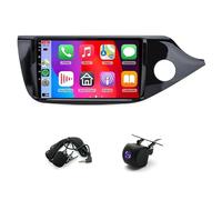 2+64G Double Din Car Stereo for Kia Ceed JD 2012-2016, 9"IPS Touchscreen Android 14 Car Radio with Wireless Carplay Android GPS Navigation Bluetooth Head Unit Backup Camera DSP RDS Mirror Link WiFi