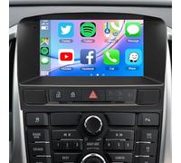 [2+64G] ikasus Car Radio for Excelle Vauxhall Astra Opel Astra 2010-2014 for Carplay and Android Auto, 7 Inch Touch Screen Android Auto Car Stereo FM/RDS/GPS Mirror Link Split Screen