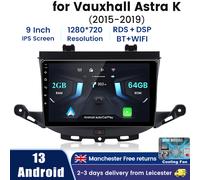 2+64GB Carplay Android13 Car Stereo Radio GPS SAT NAV For Vauxhall Astra K 15-19