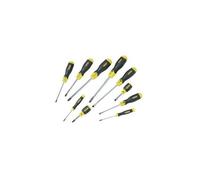 2-65-014 Stanley 10Pce C/Grip S/Driver Set Pozi/Flar