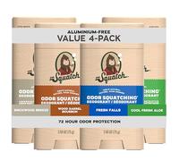 2.65oz Wide Stick Deodorant 4-Pack Birchwood Breeze, Wood Barrel Bourbon, Cool Fresh Aloe, Fresh Falls
