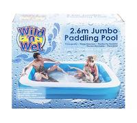 2.6m (8.5ft) Jumbo Deluxe Rectangular Inflatable Family Swimming Pool