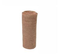 2-6M Natural Burlap Fabric Jute Craft Ribbon Hessian Lace 3/5/7.5/10/15cm for Wrapping Projects Wedding Home Decor for Art,Craft(Width-15cm,6M-(3roll))