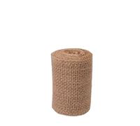 2/6M Natural Burlap Fabric Jute Craft Ribbon Hessian Lace for Wrapping Projects Wedding Home Decor 3/5/7.5/10/15cm for Art,Craft(Width-7.5cm,2M-(1roll))