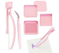 2.6mm Fuse Bead Single Needle Tweezer & Aligner Tray Kit, Mini Fuse Beads Kit, Efficient Iron Bead Sorting Tools with Effortless Beads Recovery for Experienced Enthusiasts