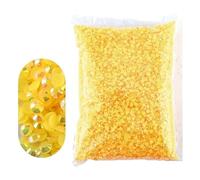 2-6mm Jelly AB Resin Non Hot Fix Rhinestones Flat Back Plastic Crystals Strass Glitters Big Package Stones(Orange AB,4mm 5000pcs)