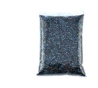 2-6mm Jelly AB Resin Non Hot Fix Rhinestones Flat Back Plastic Crystals Strass Glitters Big Package Stones(Blue 0AB,6mm1000pcs)