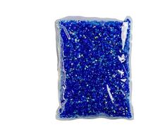 2-6mm Jelly AB Resin Non Hot Fix Rhinestones Flat Back Plastic Crystals Strass Glitters Big Package Stones(Tm- Blue AB,SS30(6mm)1000pcs)