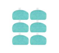 2/6pcs Microfiber Cloth Dust Mop Compatible for Leifheit Compatible Compatible Compatible for CleanTenso Power 2.0 Compatible for Steam Cleaner Sweeping Rags Floor Clean Tool(6 Pack)