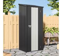 2.6X1.8FT Storage Cabinet Metal Garden Shed with Lockable Door