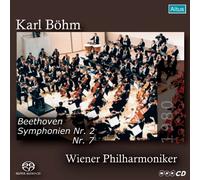 ベートーヴェン : 交響曲第2番 | 交響曲第7番 (Beethoven : Symphonien Nr. 2 , Nr. 7 / Karl Bohm , Wiener Philharmoniker (1980 Tokyo Live)) [SACD シングルレイヤー]