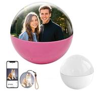 2.7" Crystal Ball Video Player, 2025 New Crystal Ball Video Player, 3D Ultrasound Crystal Ball Digital Photo Album, Easy Operation DIY Video Display Sphere, Mobile APP Version