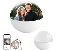 2.7" Crystal Ball Video Player, 2025 New Crystal Ball Video Player, 3D Ultrasound Crystal Ball Digital Photo Album, Easy Operation DIY Video Display Sphere, Mobile APP Version