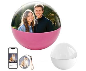 2.7" Crystal Ball Video Player, 2025 New Crystal Ball Video Player, 3D Ultrasound Crystal Ball Digital Photo Album, Easy Operation DIY Video Display Sphere, Mobile APP Version