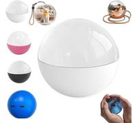 2.7" Crystal Ball Video Player, 3D Ultrasound Crystal Balls Digital Photo Album, Memory Ball Digital Video Display,3D Ultrasound Global,DIY Gift for Anniversary, Birthday (white)