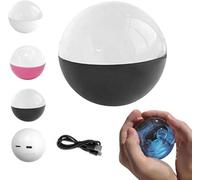 2.7" Crystal Ball Video Player, 3D Ultrasound Crystal Balls Digital Photo Album, Memory Ball Digital Video Display,3D Ultrasound Global,DIY Gift for Anniversary, Birthday (black)