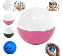 2.7" Crystal Ball Video Player, 3D Ultrasound Crystal Balls Digital Photo Album, Memory Ball Digital Video Display,3D Ultrasound Global,DIY Gift for Anniversary, Birthday (pink)