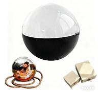 2.7" Crystal Ball Video Player, Memory Orb Ball, 3D Crystal Ball with Digital Display,Memory Sphere Lamp, Uploadable Videos&Photos, Custom Upload Memory Gift for Anniversary, Birthday (WIFI B)