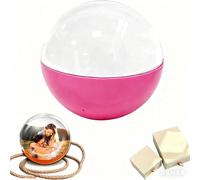 2.7" Crystal Ball Video Player, Memory Orb Ball, 3D Crystal Ball with Digital Display,Memory Sphere Lamp, Uploadable Videos&Photos, Custom Upload Memory Gift for Anniversary, Birthday (D)