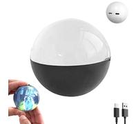 2.7" Crystal Ball Video Player,Personalized Digital Display Sphere with Custom Uploadable Videos & Photos,Customized Light-Up Sphere Gift for Anniversary, Birthday,Wedding