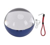 2.7 Inch Memory Sphere Lamp Rechargeable Electronic 3D Orb Ball Video Player Touch Control 4GB Memory for Xmas Wedding Anniversary Blue