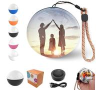 2.7" Memory Sphere Ball, Crystal Ball Video Player, Digital 3D Photo Display, Memory Orb Lamp, Music Player, Anniversary Birthday Gift for Couples, Friends, And Family,Black