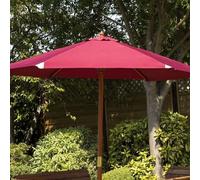 2.7 Metre Garden Parasol - Burgundy