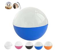 2.7" Personalized Crystal Ball 3d Ultrasound Digital Display, Crystal Photo Ball Memory Sphere - Upload Diy Video & Pictures, Custom Light-up Sphere Gifts for Anniversary, Birthday, Wedding (Blue)