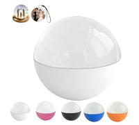 2.7" Personalized Crystal Ball 3d Ultrasound Digital Display, Crystal Photo Ball Memory Sphere - Upload Diy Video & Pictures, Custom Light-up Sphere Gifts for Anniversary, Birthday, Wedding (White)