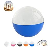 2.7" Personalized Crystal Ball with Digital Display - Upload Videos & Photos, Customizable Gift with Electronic Screen-Great for Couples,Pets, Memories (Blue)