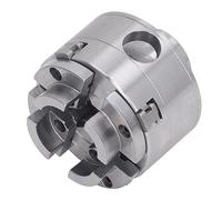 2.75 Inch Lathe Chuck 4 Jaw 1INx8TPI Thread Alloy Steel Small Chuck for Woodturning Milling Machine