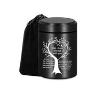 2.75 Inches Small Urn for Ashes for Women Men Tree of Life Aluminum Mini Urn for Ashes Cremation Keepsake for Human Ashes Memorial Ashes Holder for Dad