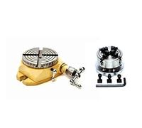 2.75" ROTARY TABLE WITH 4 JAW 70MM INDEPENDENT CHUCK