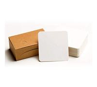 2.75 x 2.75 inch White Square Cardstock Thick Card Stock Paper Note Paper Business Blank Cards for DIY Gifts